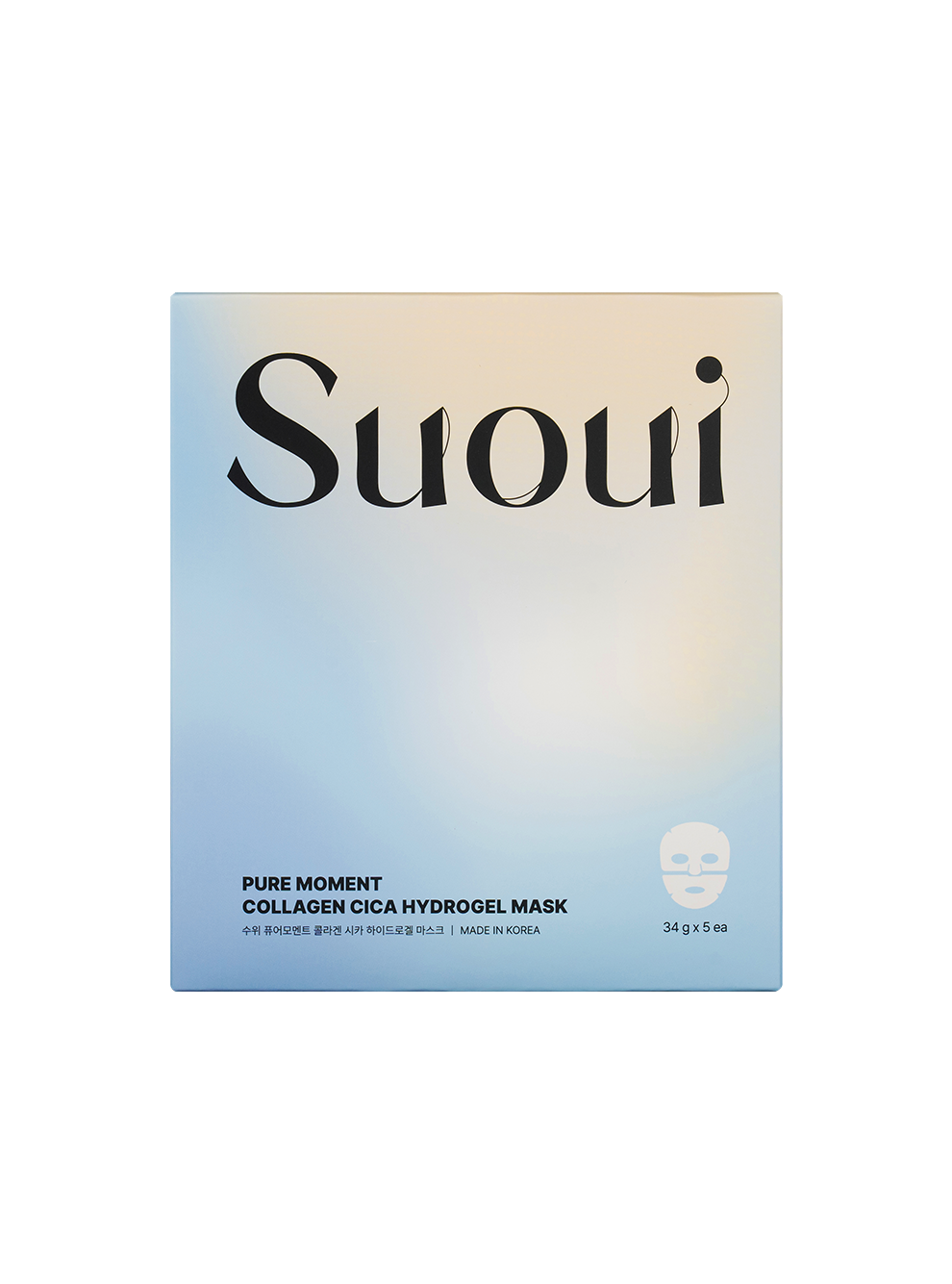 Suoui Pure Moment Collagen Hydrogel Mask 1 box (5ea)